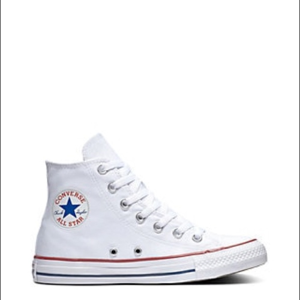 White high top converse